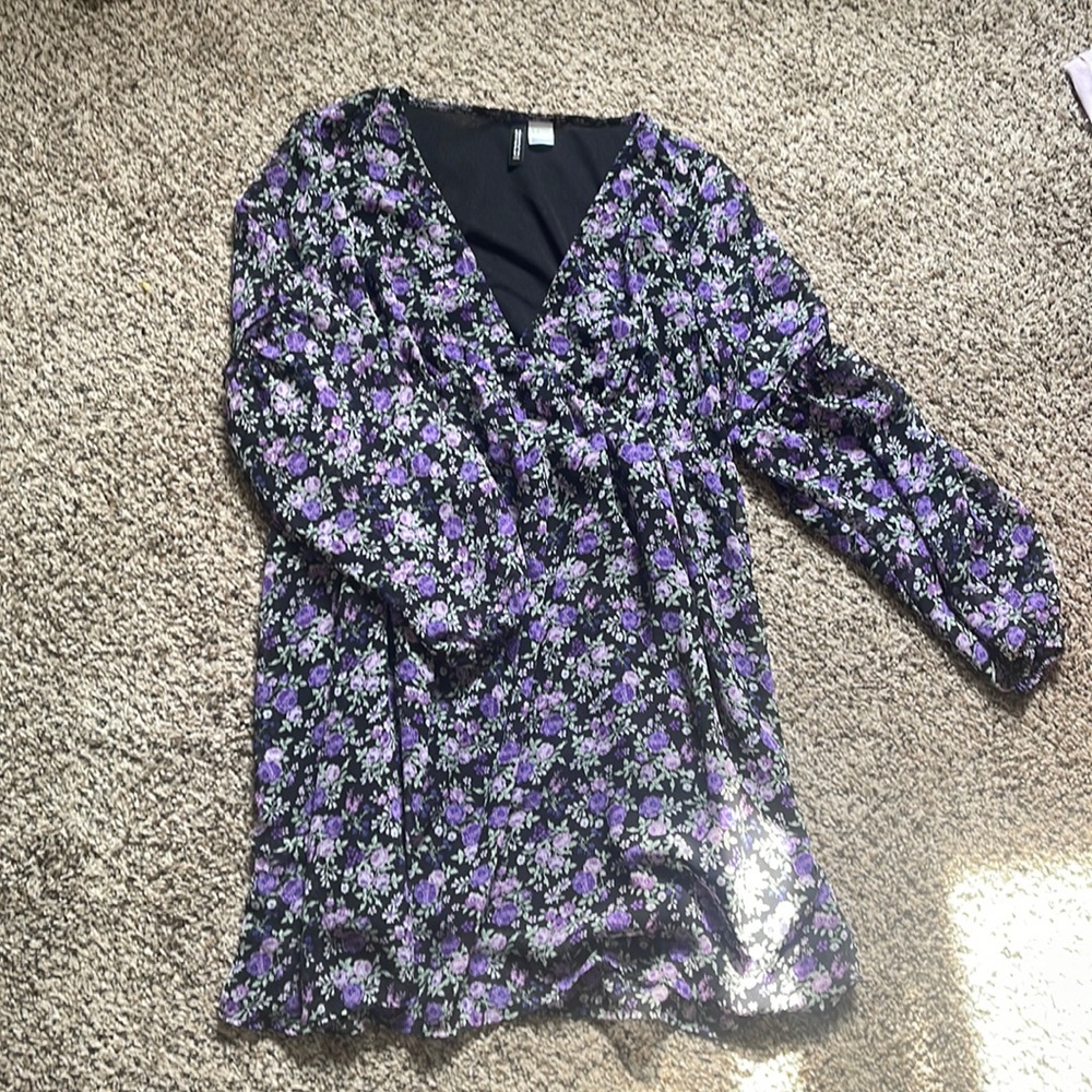 Floral baby doll dress
